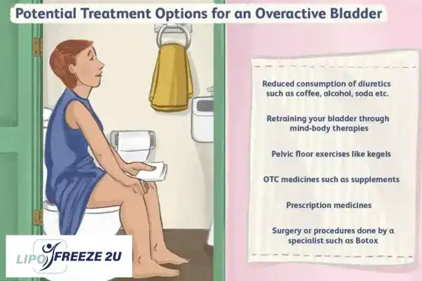 image of woman on toilet because of an overactive bladder Stratford-upon-Avon
